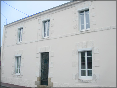 Faade de la maison